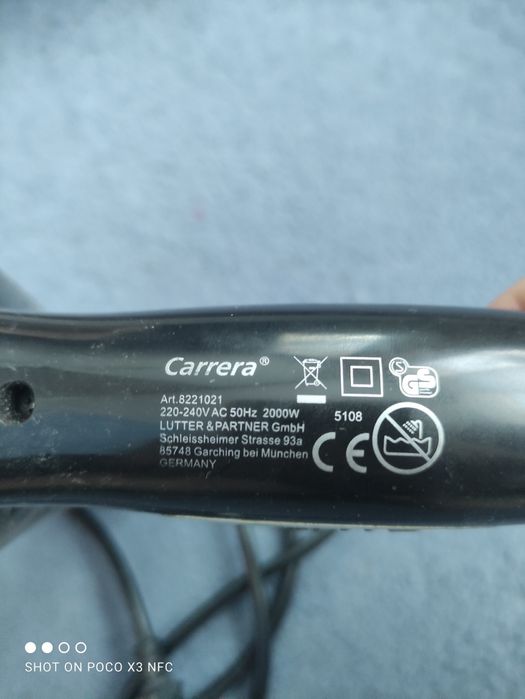 Фен Carrera (2000w)