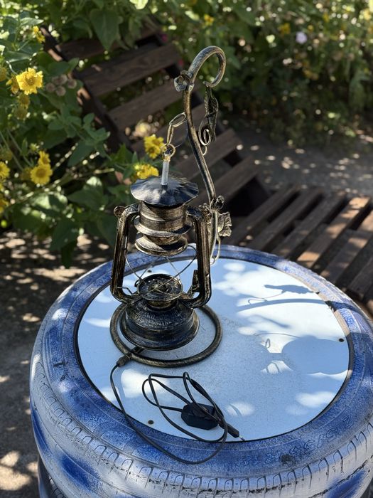 Керасинова (електро) лампа декор