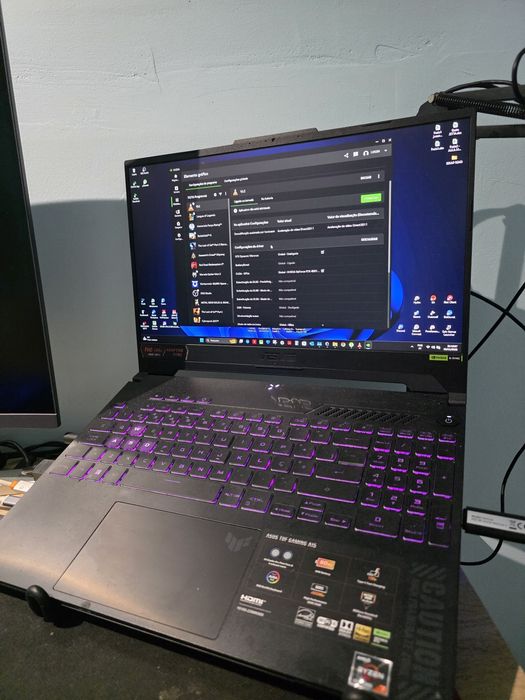 Portátil ASUS TUF Gaming A15,RTX 4060, 140w, 1tb Ssd, 16gb RAM, Ryzen