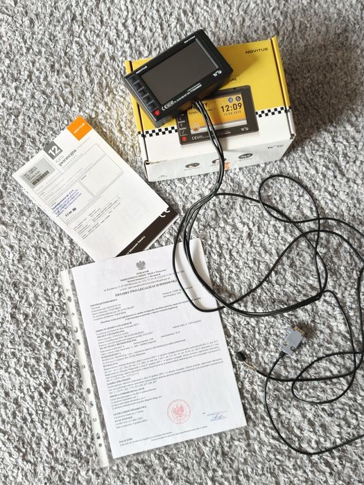 Taksometr NOVITIUS , Komplet