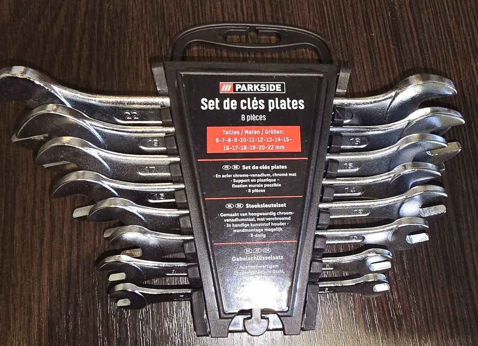 Набір комбінованих ключів Parkside 8 шт