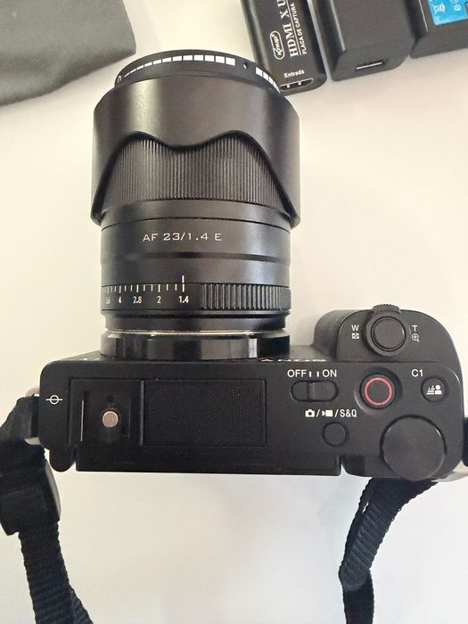 Sony zve10 + viltrox 23 mm 1.4