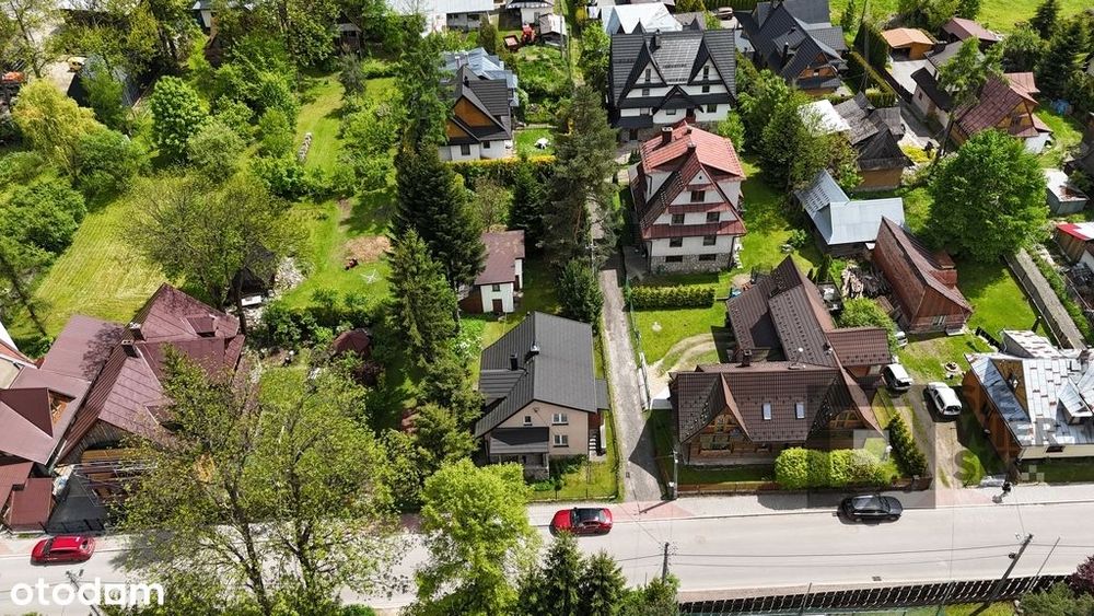 2 domy z możliwością przebud. - 1 km do Zakopanego