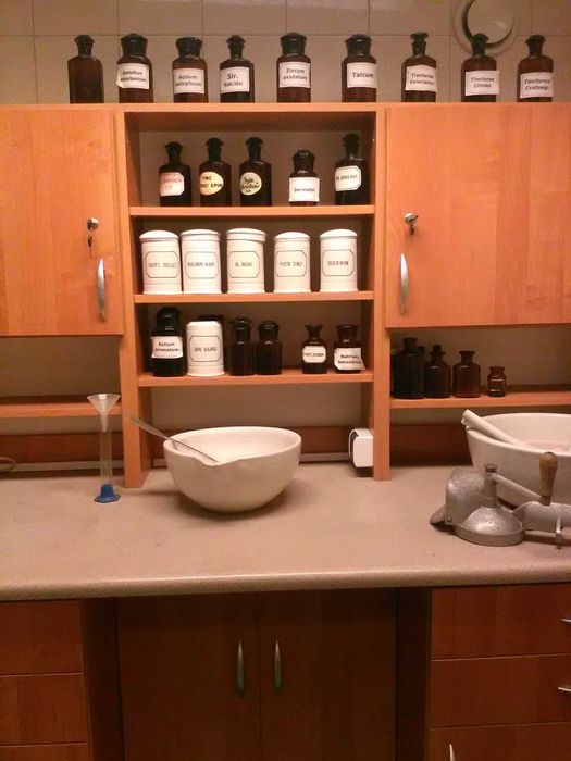 Meble do receptury aptecznej