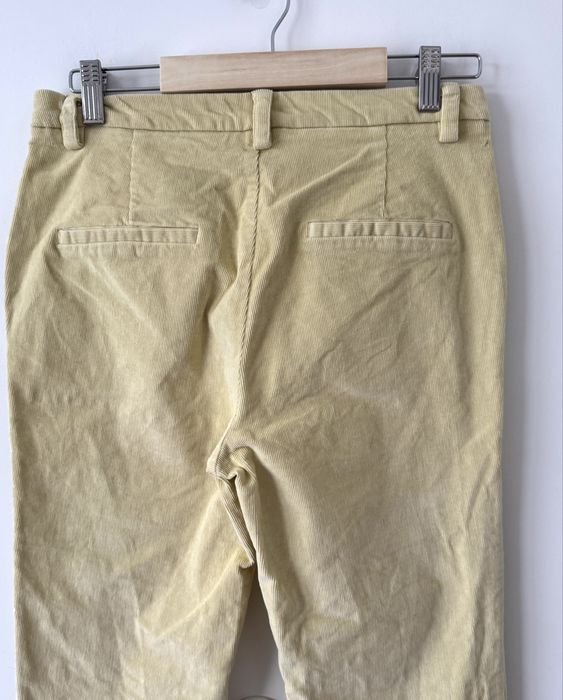 Birgitte Herskind sztruksowe spodnie Butter yellow