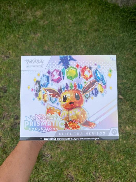 Pokemon Prismatic Evolutions Elite Trainer Box
