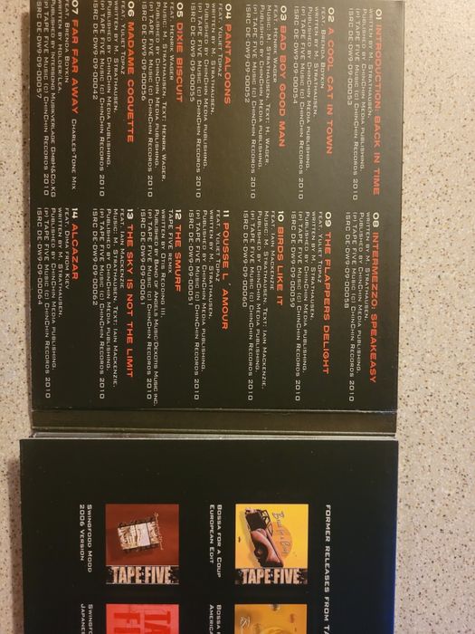 CD Tape Five Tonight Josephine 2010 Magic Records