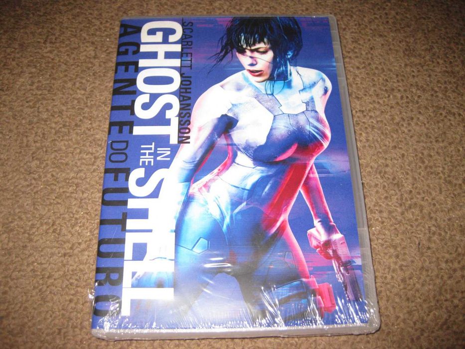 DVD "Ghost in the Shell- Agente do Futuro" Scarlett Johansson/Selado!