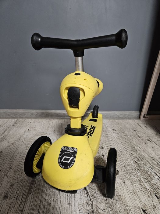 Cамокат Scoot and Ride 2 в 1 Highwaykick Lemon