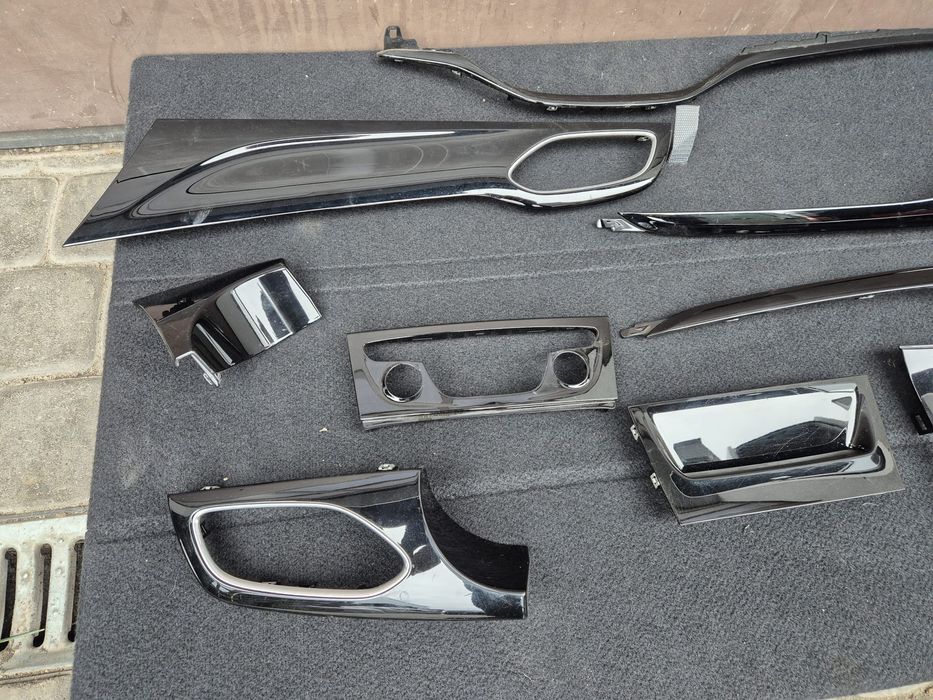 Astra K Dekory Black Piano Czarny Połysk Europa Komplet Ramka Dekor