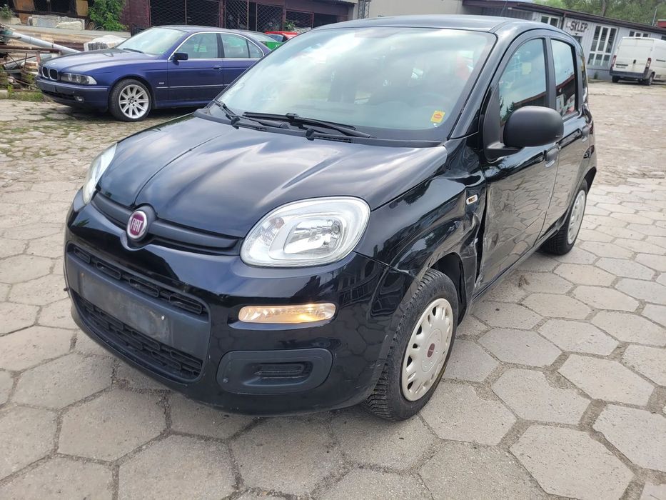 Fiat Panda 0.9 60km BEZ Turbo 68tys km Klimatyzacja Uszkodzony błotnik drzwi