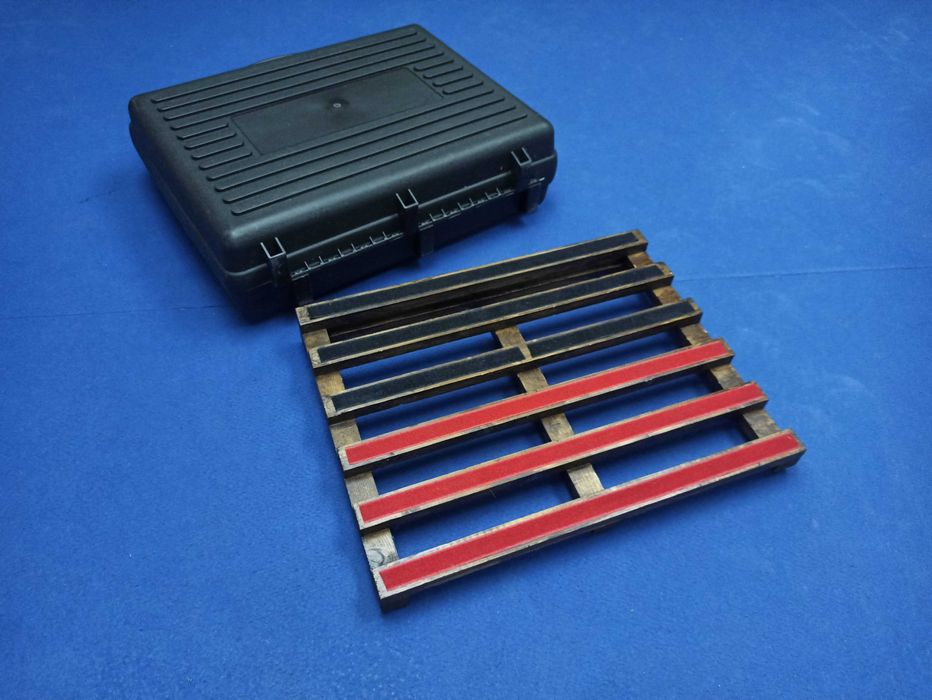 Pedal Board com case em plastico