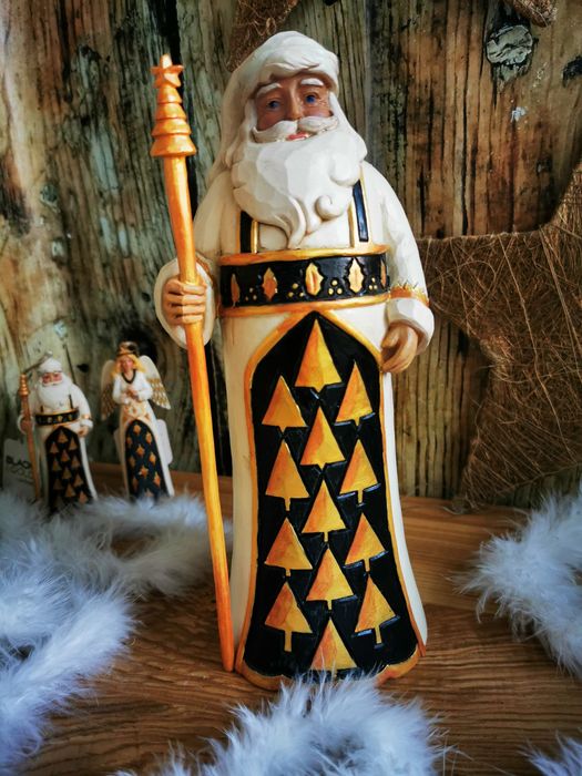 Mikołaj, Jim Shore,  Enesco, kolekcjonerska figurka, Boże Narodzenie