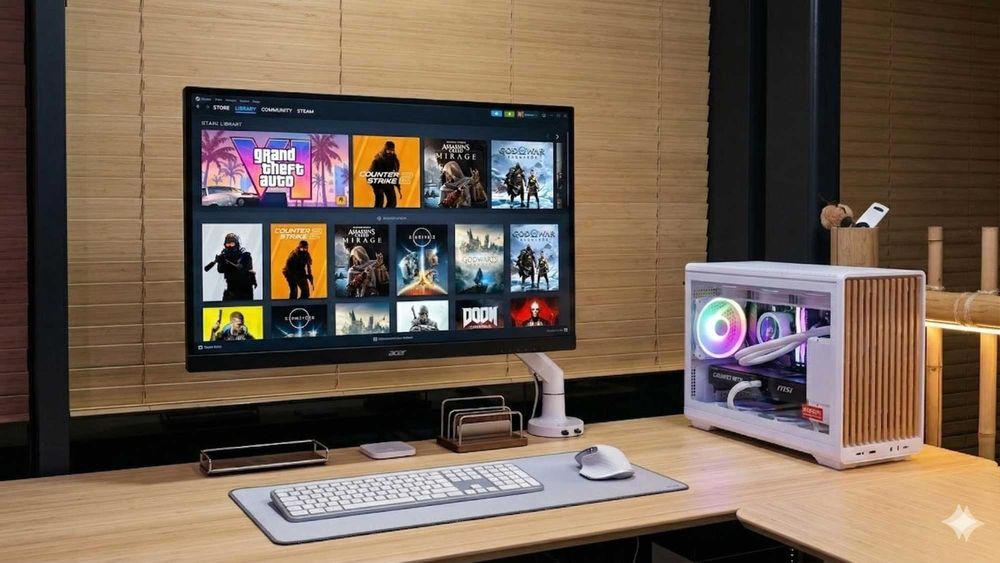 Komputer stacjonarny RTX 5080 64GB DDR5 PCIE 5.0 SSD 2TB