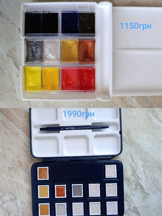 Акція До 15.02 2830 грн Акварель белые ночи 24 кольори Невская палитра