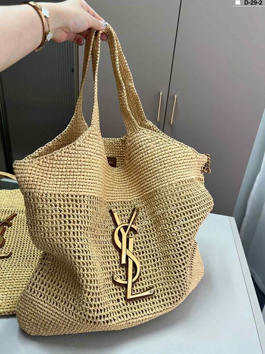Torba plażowa z rafii Ysl Icare Hit lata siatka plażowa