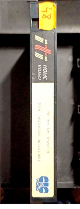 Nie jesteśmy aniołami film kaseta wideo vhs lektor