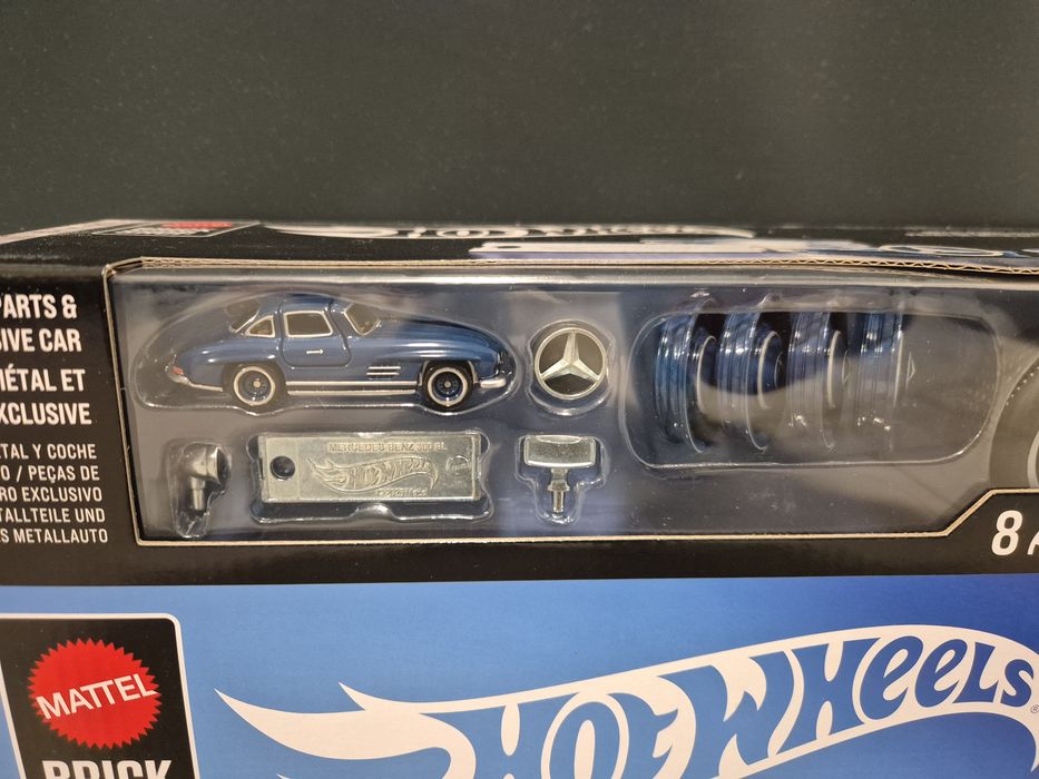 NOWE Mercedes-Benz 300 SL Gullwing - 1:12/1:64 Hot Wheels