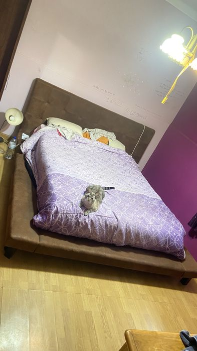 Cama  king size / sem colchão