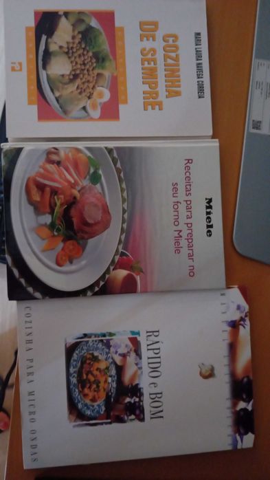 Livros culinária