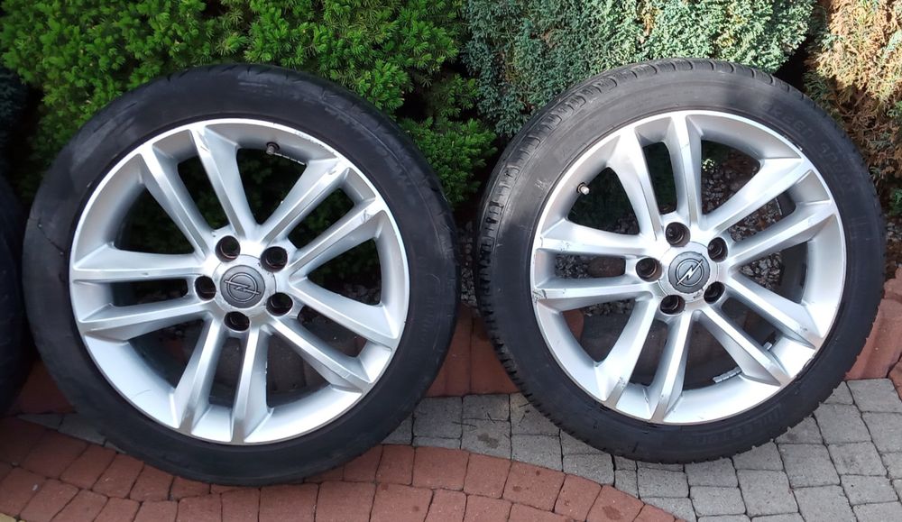 Felgi aluminiowe R17+opony letnie Opel CORSA,ASTRA**