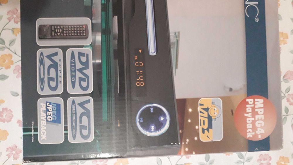 CLATRONIC DVD Player DVD 797 - NOVO, na caixa.