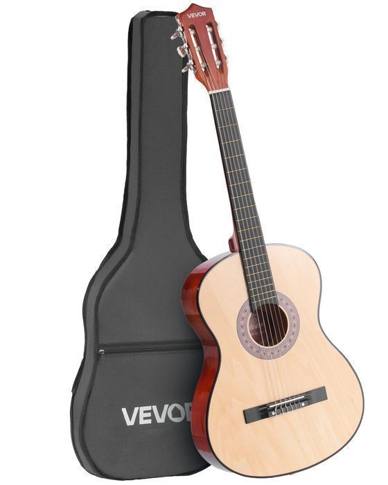 VEVOR gitara koncertowa 960 mm drewniany zestaw startowy dla