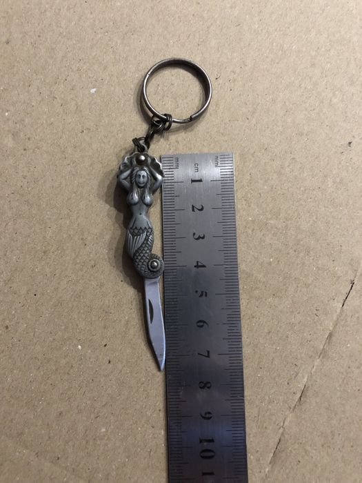 Брелок нож русалка