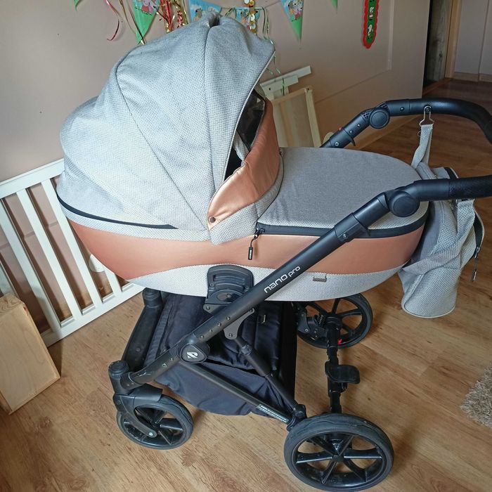 Wózek 3w1 Riko Nano Pro,  nosidełko gratis