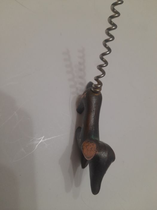 Винтажный штопор в виде собачки таксы