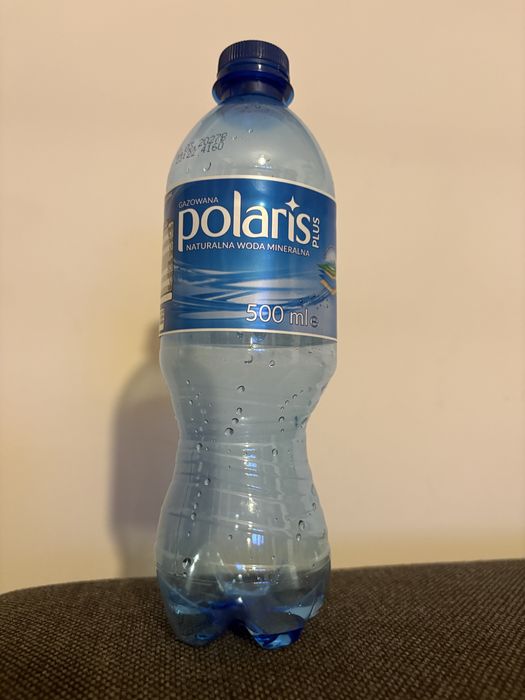 Pusta butelka po wodzie mineralnej Polaris KAUCYJNA!