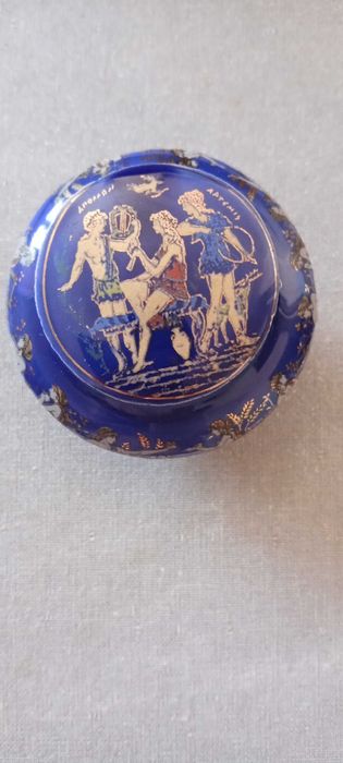 Vaso Grego miniatura c/tampa