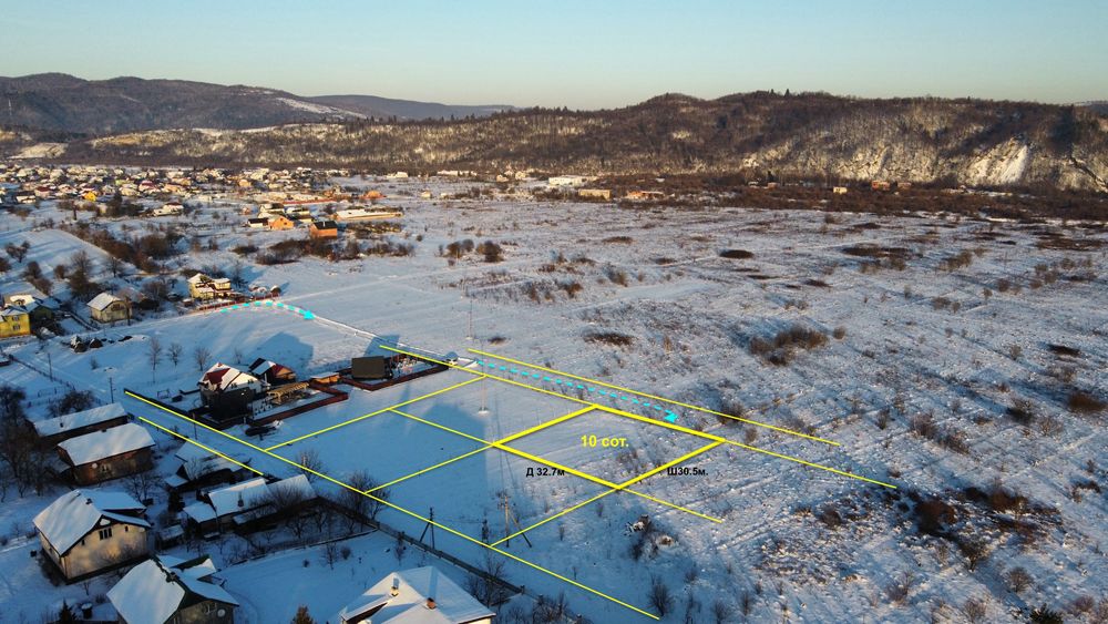 ПРОДАЖ Ділянки 10 соток. в Карпатах біля Сколе.