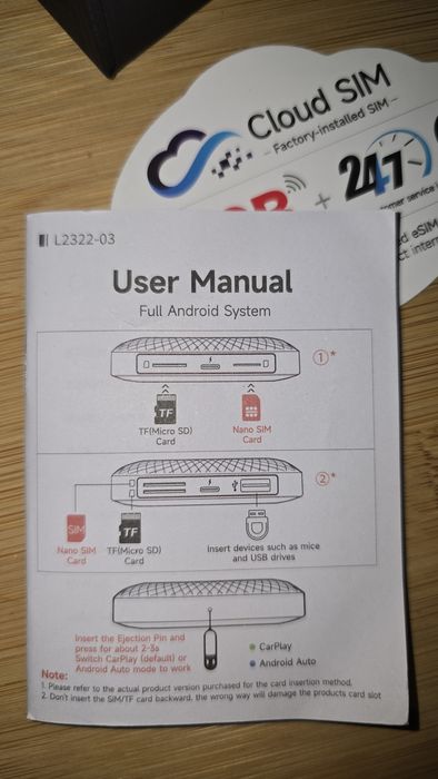 Carlinkit CPC200-TBox  veja youtube no carro

carro.

4GB +64 GB