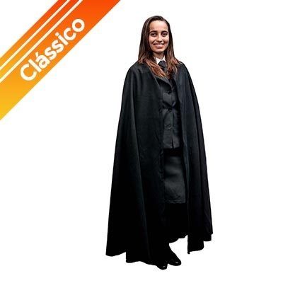 Traje académico  ( Sem CAPA) preto tam 38
