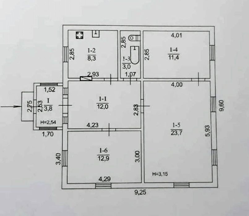 Продам Дом. Романково. С газовым А/О. єВідновлення.