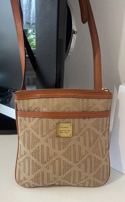 mała zgrabna Ralph lauren piękna beżowa wzory urocza