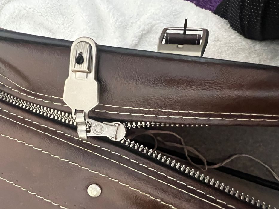 Mala Antiga de Viagem Castanha