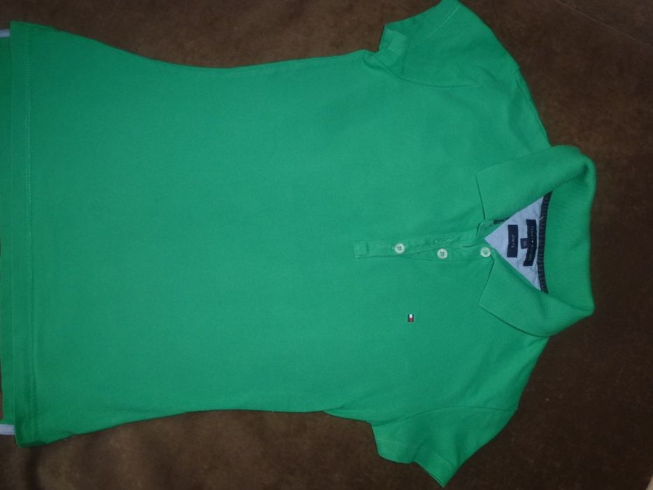 TOMMY HILFIGER bluzka,podkoszulek polo oryginalna XS/S krótki rękaw