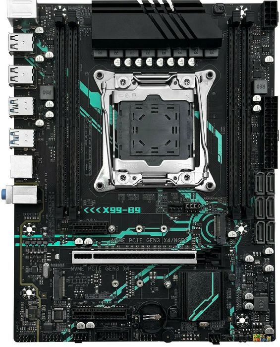 Материнська плата MACHINIST X99 B9 2011-3 (8 фаз, 4 канала, Re-BAR)