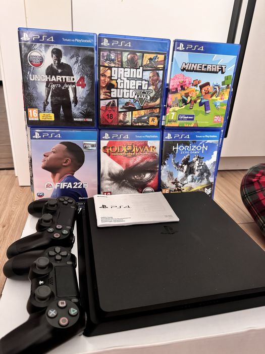 PS4 ігрова консоль Slim 500GB