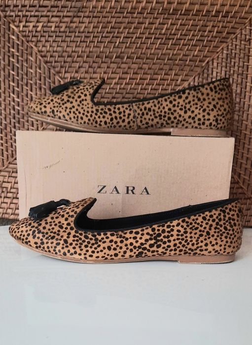 Лофери, балетки Zara р. 34