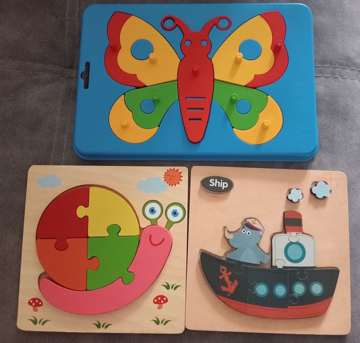 Пазли дерев'яні для діток