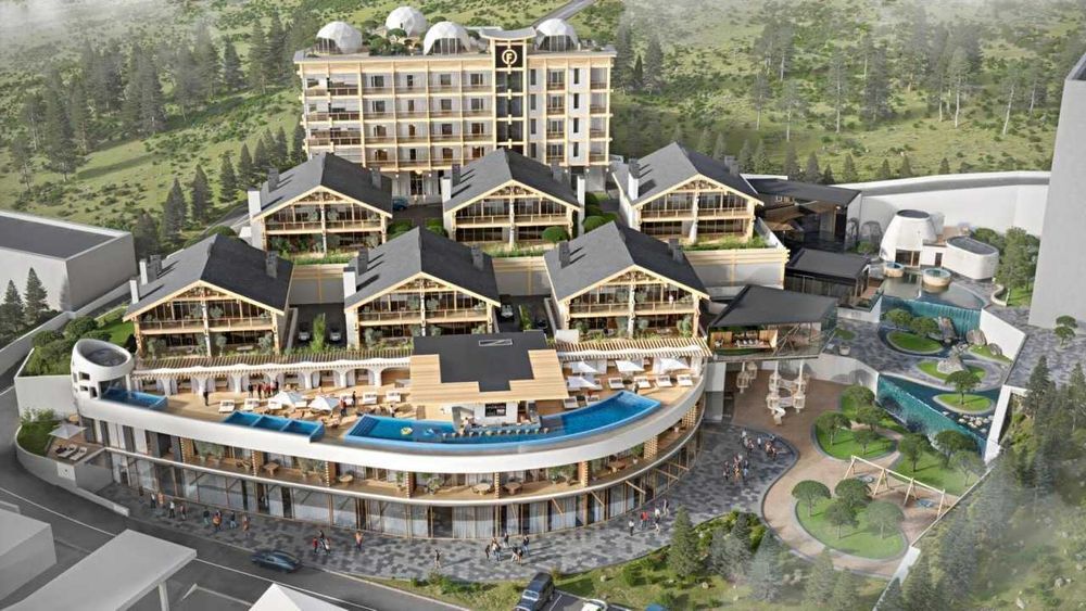 Апартаменти класу люкс у Готельному “FOMICH TOWN” інвестиції /Карпати