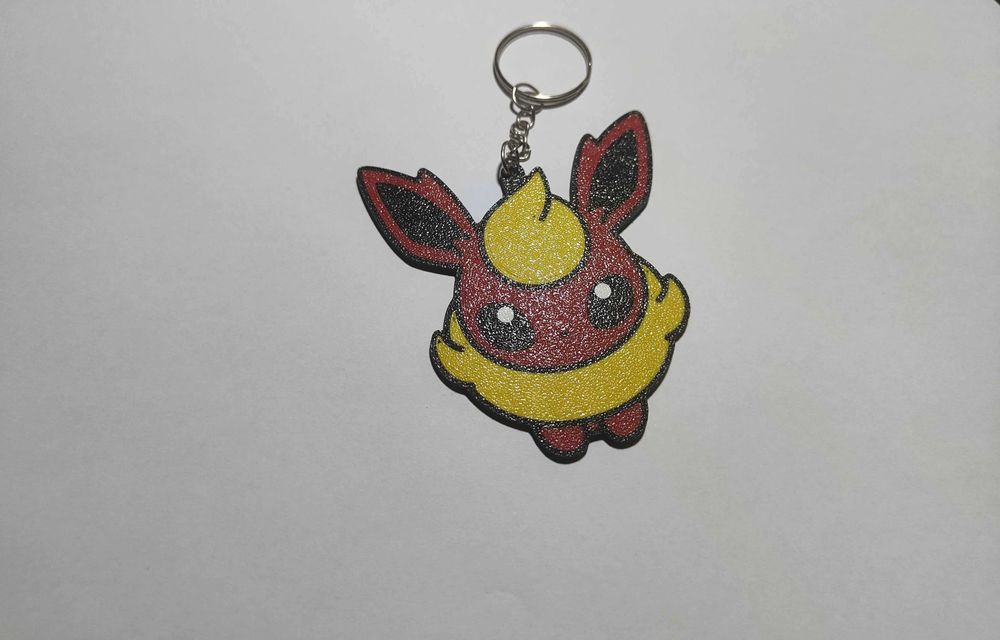 Pack 9 Chaveiros Pokémon – Eevee + Evoluções – Impressão 3D – Novo