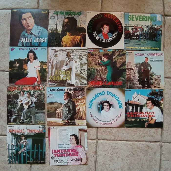 60 Discos Singles Musica Portuguesa