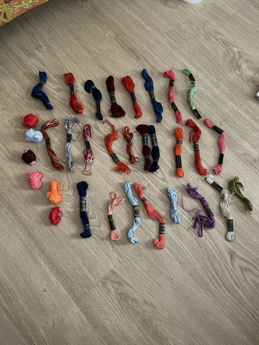 Conjunto de fios para bordar
