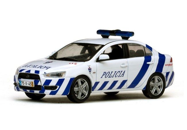 Mitsubishi Lancer "PSP", Polícia Portugal 2010 - Vitesse 1/43