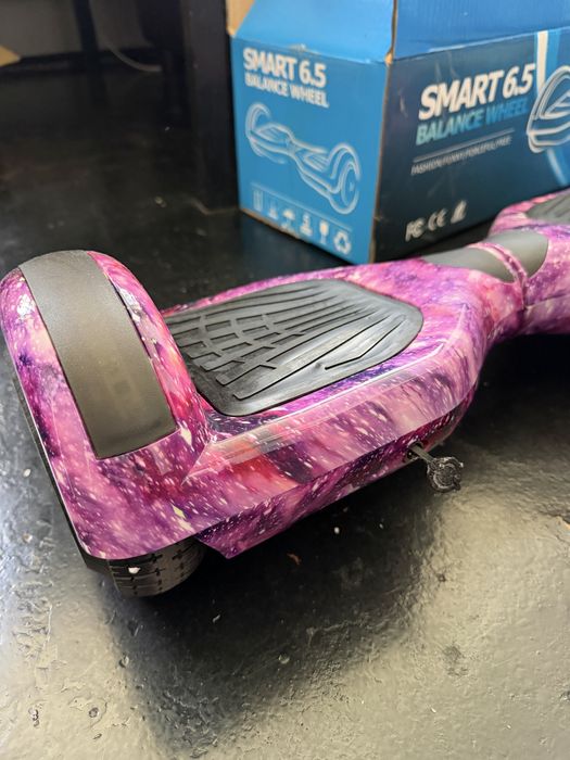 Гіроборд smart balance 6.5 колір pink galaxy