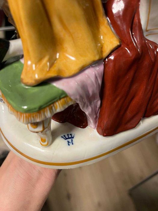 Thüringer Porzellangruppe – Para muzykujących